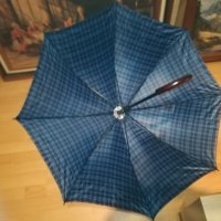 Кариран сгъваем чадър с метален механизъм 2810202023, снимка 14 - Други - 30591110