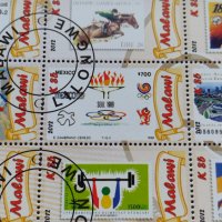 Пощенски марки чиста комплектна серия История на Олимпиадите Пощта Малави - 22461, снимка 3 - Филателия - 36663415