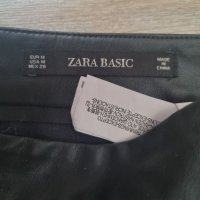 Нова кожена пола Zara, снимка 3 - Поли - 35276319