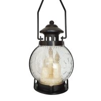 4141 Декоративен Led фенер лампа с реалистични свещи, 20 см, снимка 3 - Декорация за дома - 42590524