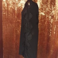 Second Female M Черна рокля с дантела , снимка 7 - Рокли - 34973600