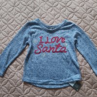 Блуза I love Santa, снимка 1 - Бебешки блузки - 29320794