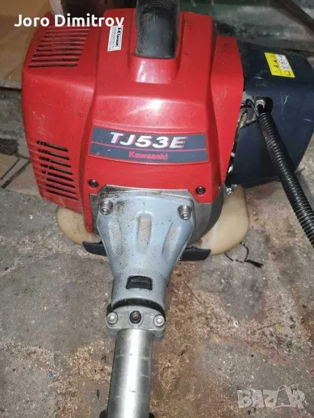 Моторна коса/тример 2.68 К.С./2KW  KAWASAKI TJ53E 53.2cm³, снимка 1