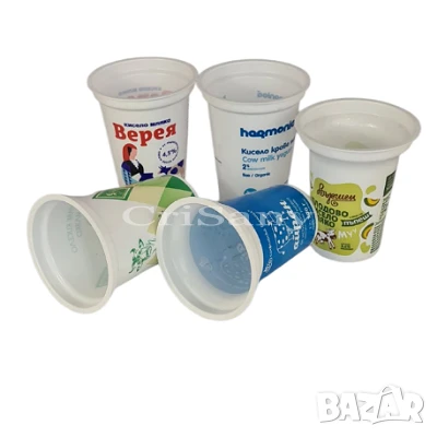 Кофички от кисело мляко за разсад, снимка 1