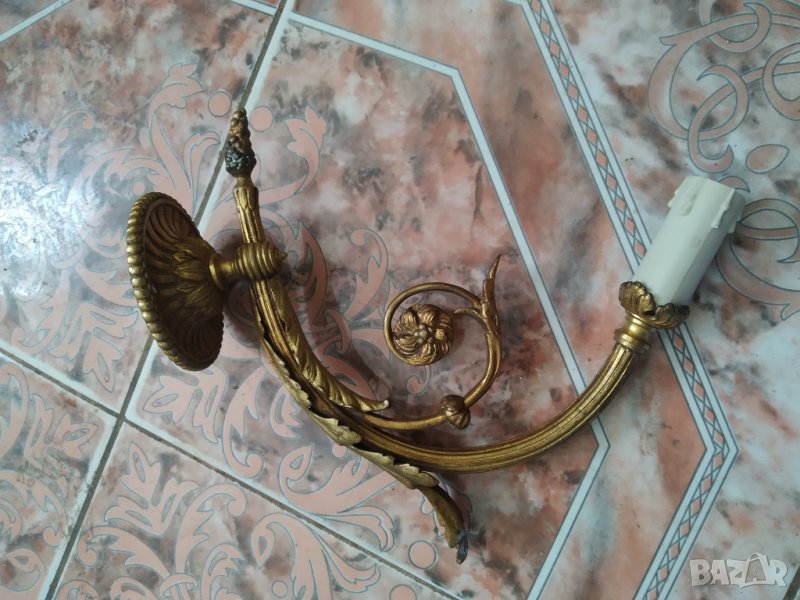 стар бароков аплик за стена, снимка 1