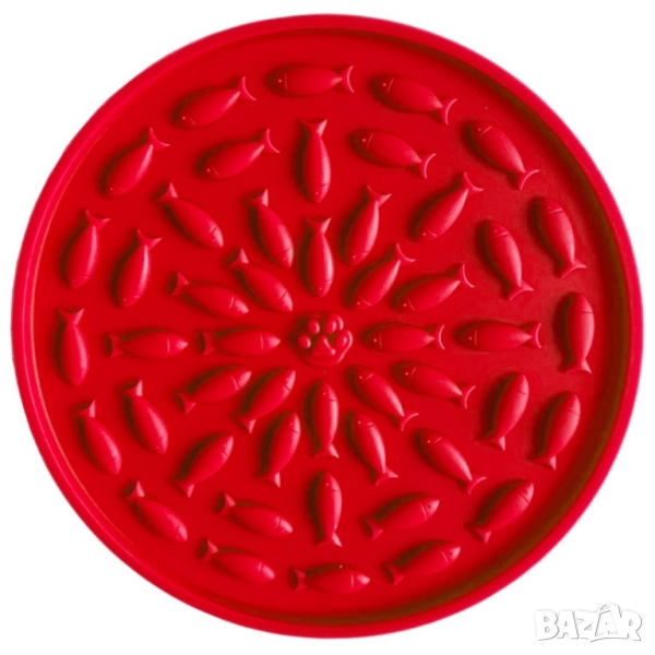 Силиконова вакуумна подложка за бавно хранене на домашни любимци, снимка 1