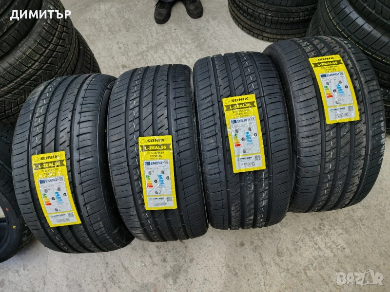 4бр.НОВИ летни гуми SONIX 275 35 20 DOT24 цена за брой, снимка 1