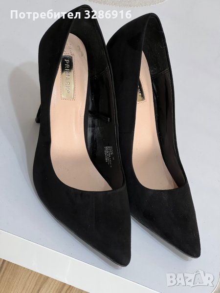 Стилни черни обувки, снимка 1