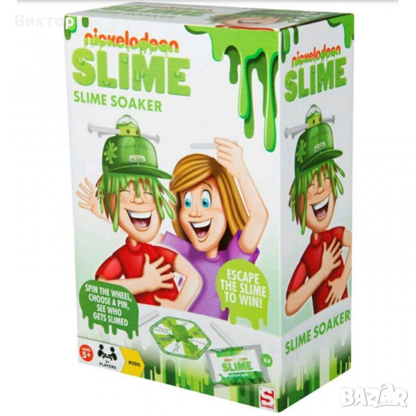 Желе игра Nickelodeon DIY Slime Soaker Game, снимка 1