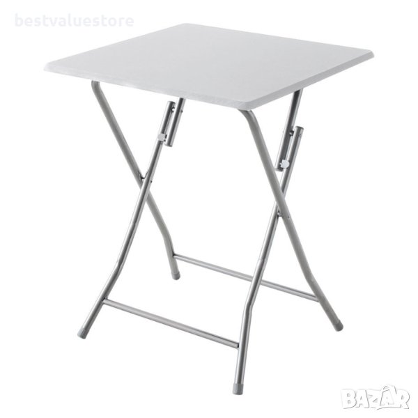 Сгъваема Маса Paris 60х60х75 Cm. С Бял Плот, снимка 1