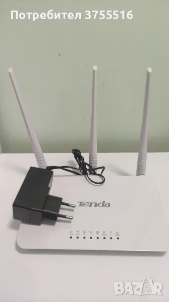 Рутер Tenda F3 300Mbps, 3 антени

, снимка 1
