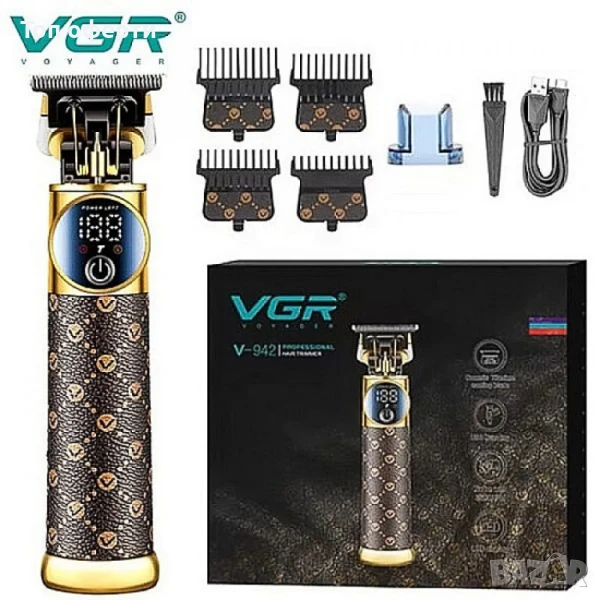 Професионална машинка за подстригване VGR-942, снимка 1