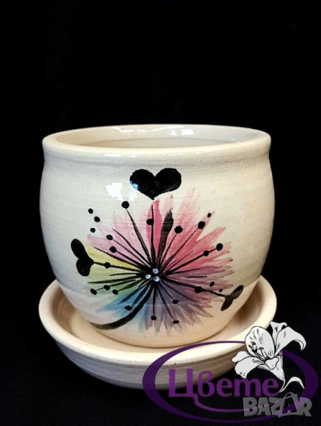 Керамични саксии -ръчна изработка 🇧🇬, снимка 1