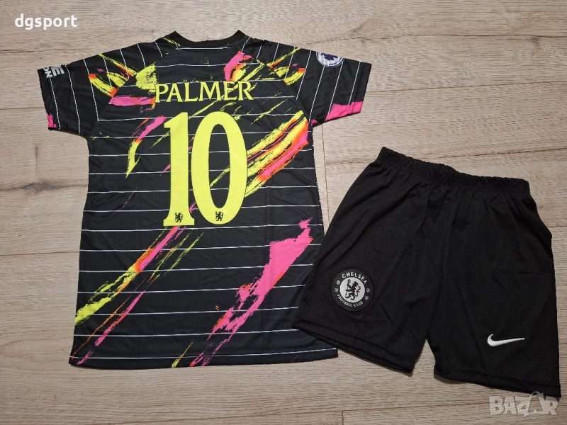Детски флуоресцентен футболен екип на ЧЕЛСИ #Коул Палмър #10!, снимка 1