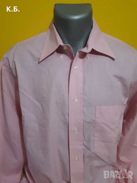 Мъжка розова риза ,,Giorgio" р-р 40, снимка 1