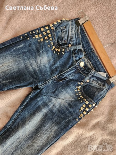 Дънки с капси, снимка 1