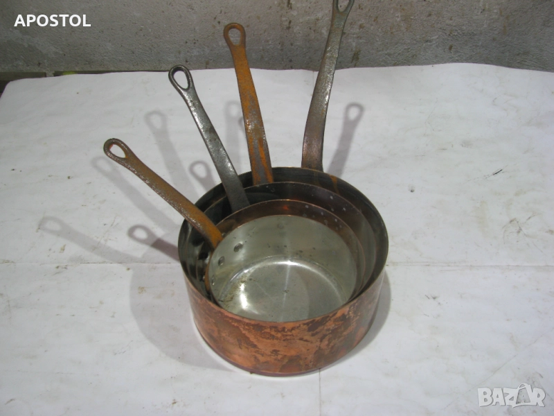 Френски медни тигани ксерола, снимка 1