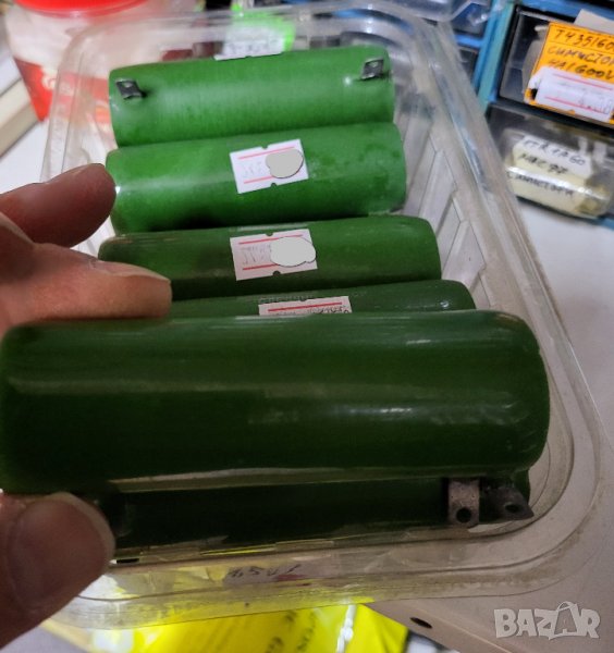 резистор, съпротивление , мощен резистор, товарен резистор - 1,5 к 50 вата, снимка 1