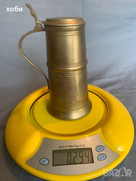 месингова халба , снимка 1