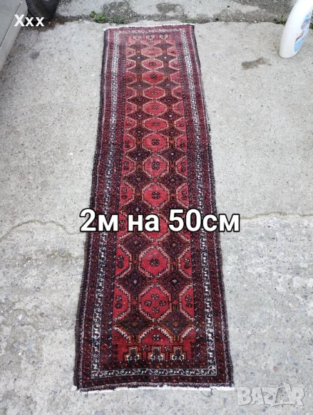 Ръчно тъкана вълнена пътека.Антика за ценители., снимка 1