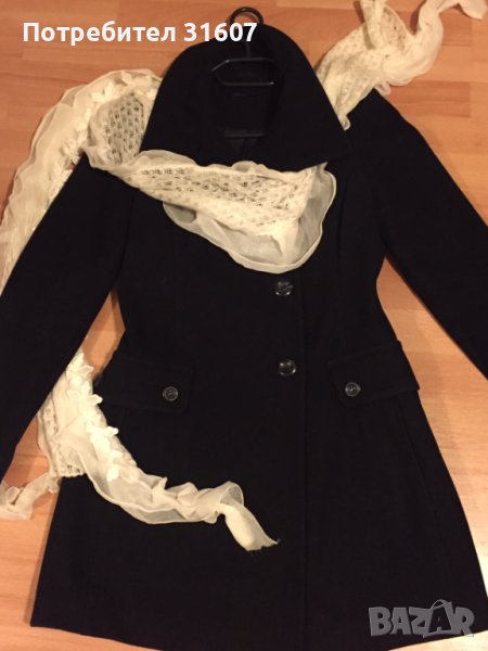 Дамско палто “Бенетон” с подарък, снимка 1