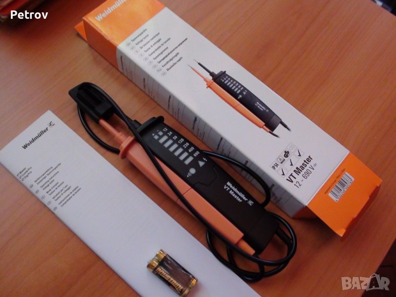 WEIDMÜLLER VT Master - ТОП-PROFI Електроизмервателен Уред: 12-690V AC/DC , "верига", сфазиране L1,L2, снимка 1