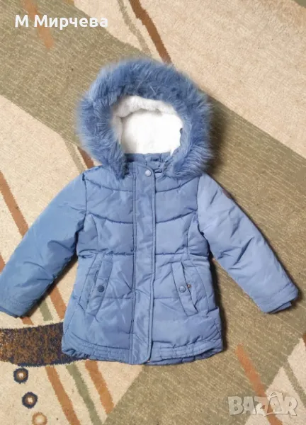 Детско Зимно яке / парка с качулка OKAIDI, снимка 1