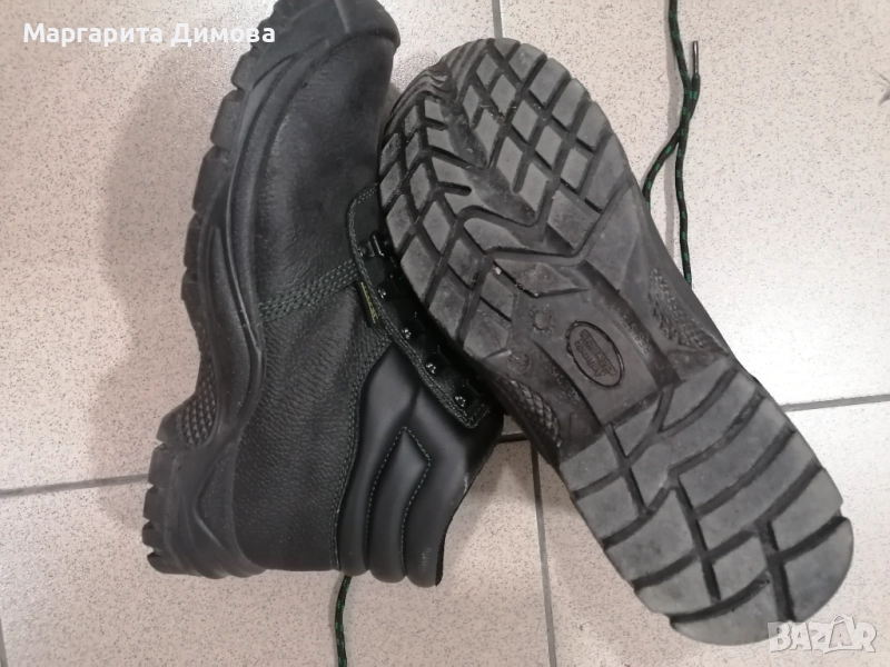 Мъжки работни боти с метално бомбе , снимка 1