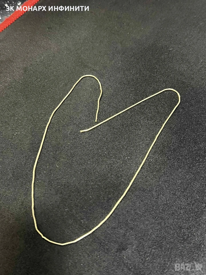 Златен ланец 14К  / скъсан, снимка 1