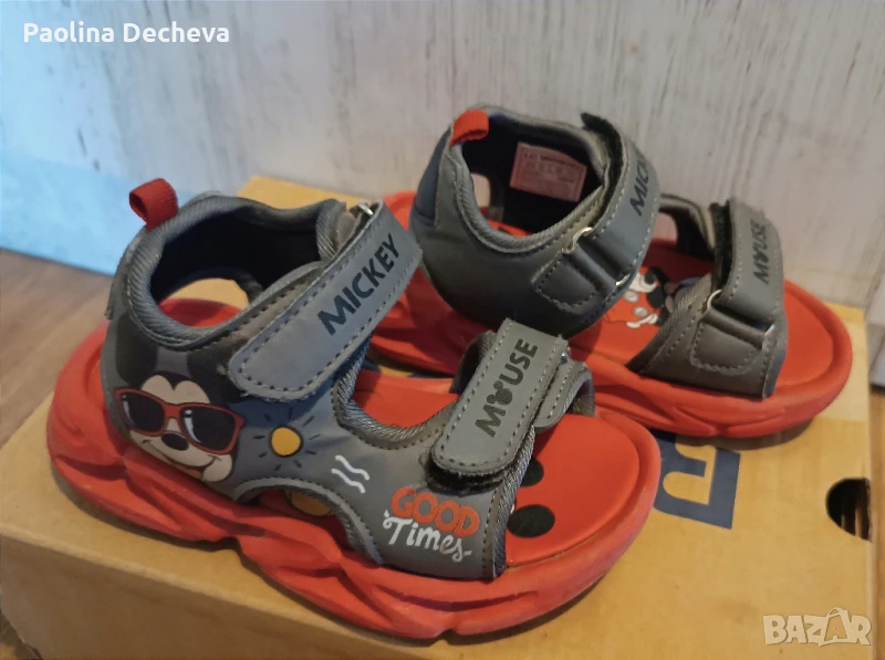 Мини маус сандали, снимка 1