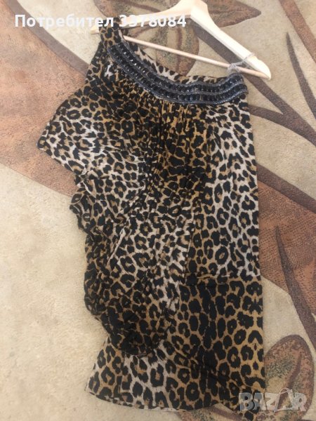 Рокля дамска леопардова, снимка 1