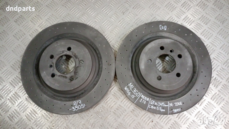 Задни дискове Mercedes ML350 CDI W166 2012г.	, снимка 1