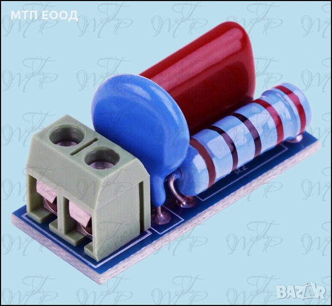 Защитен модул за защита на контактор, реле, протектор за контакти, снимка 1