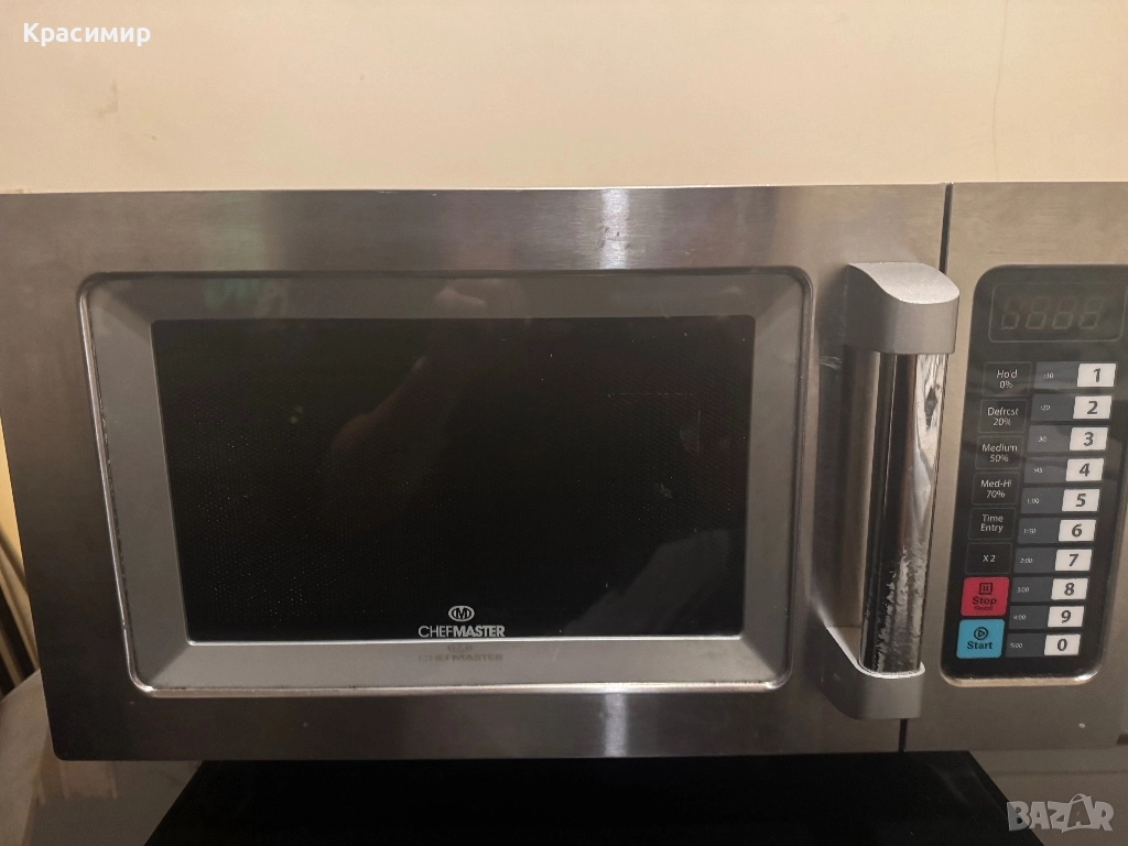 Професионална микровълнова фурна CHEFMASTER – отлично състояние, снимка 1