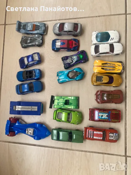 Лот 21 броя метални колички Hot wheels Хот уиилс, снимка 1