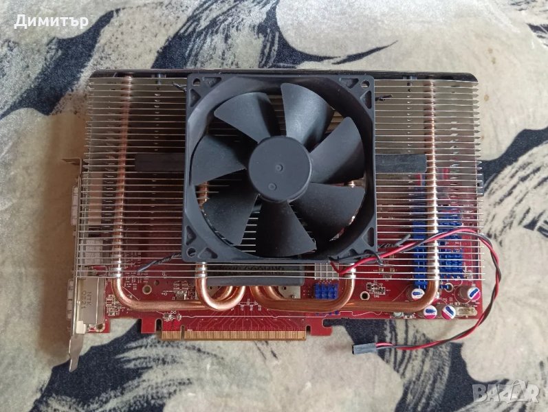 Продавам видеокарта Radeon HD 4850 с допълнително слаган охладител Accelero S1 Rev.2, снимка 1