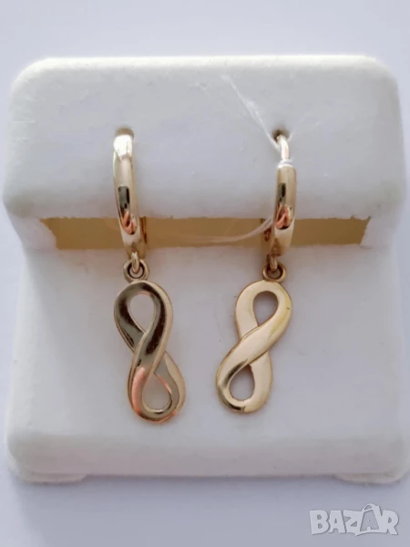 *нови златни обици 47410-4, снимка 1