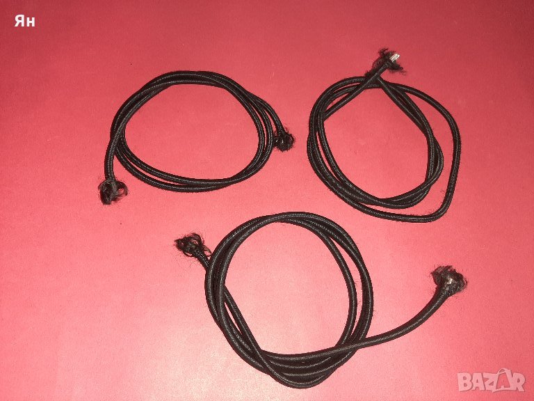  3 броя Кабела с Текстилна Оплетка за Висящи Лампи Пендели , снимка 1