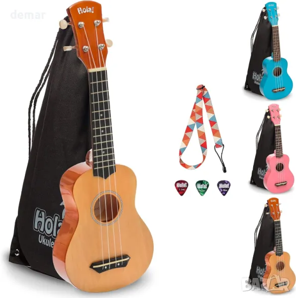 Miloll Премиум Укулеле за начинаещи, снимка 1