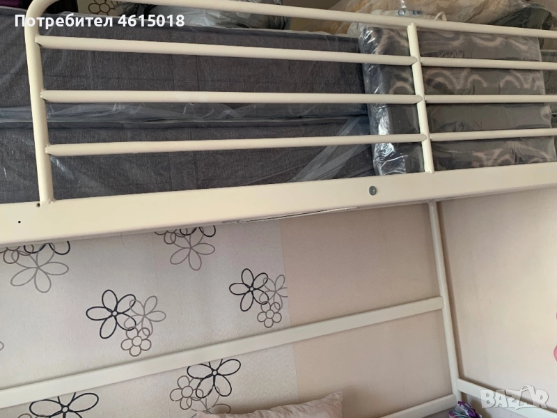 Продавам легло надстройка ИКЕА , снимка 1