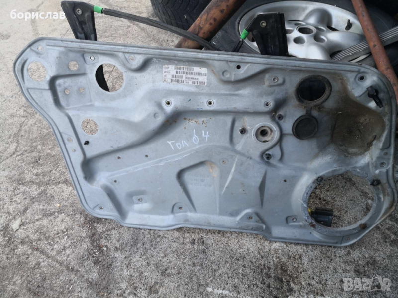 Преден ляв механизъм за стъклото за Фолксваген голф 4 , снимка 1