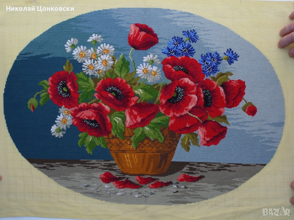 Гоблен „Макове“  73х53 см, снимка 1