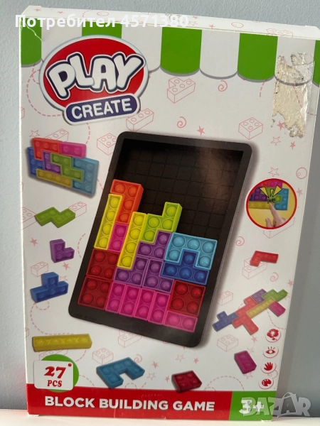 Pop it/ tetris 2 in 1 игра, снимка 1