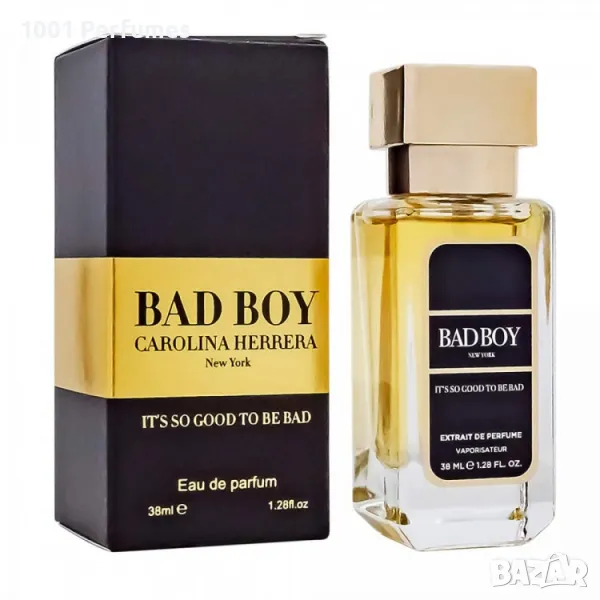 Мъжки мини парфюм Carolina Herrera Bad Boy EDP 38ml, снимка 1