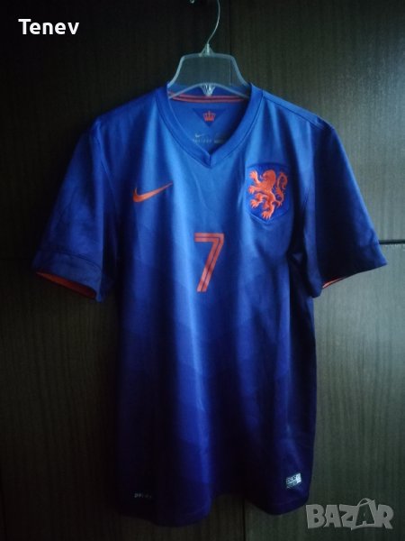 Netherlands Nike Daryl Janmaat World Cup 2014 оригинална рядка тениска фланелка, снимка 1