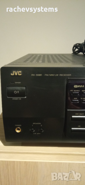 5.1 канален усилвател jvc rx-558r, снимка 1