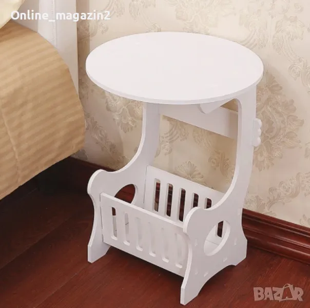 Кръгла масичка нощно шкафче , снимка 1