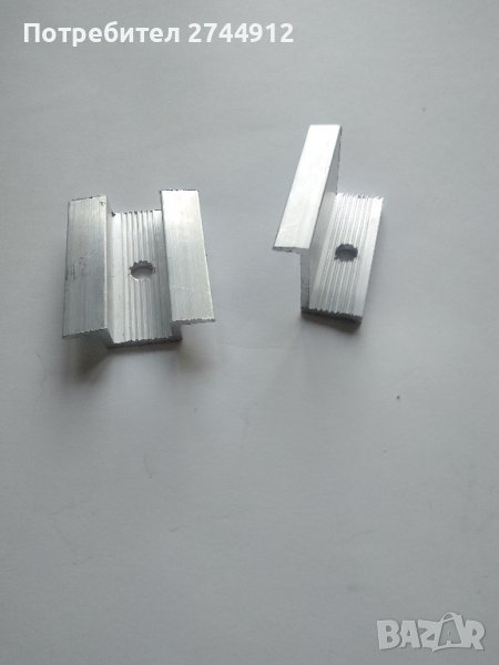 Крайна и междинни планки за соларни панели, снимка 1