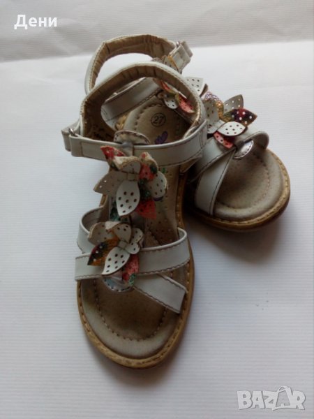 Детски бели сандали Мат Стар, снимка 1