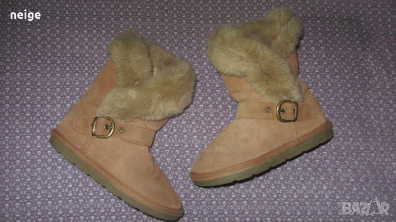 Next естествен велур ботуши 33 номер, снимка 1